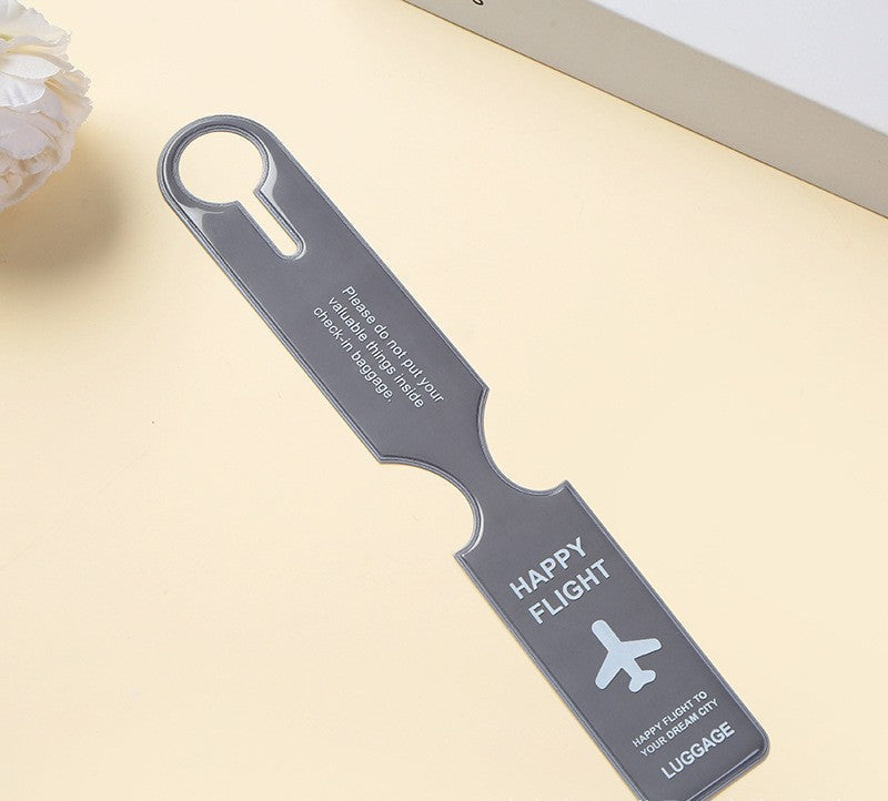 reflective PVC luggage handle wrap tag with secure snap closure Kalsten