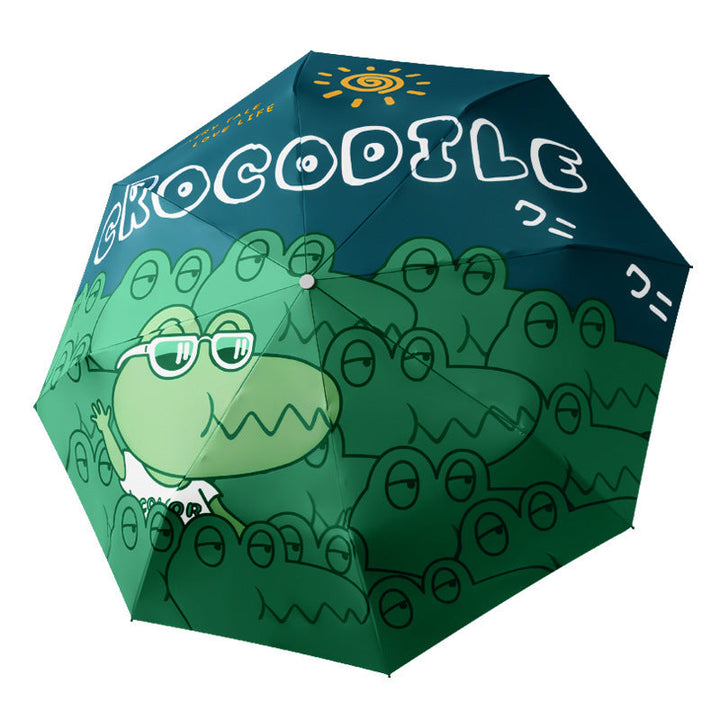 Women's creative foldable umbrella with colorful space design Kalsten