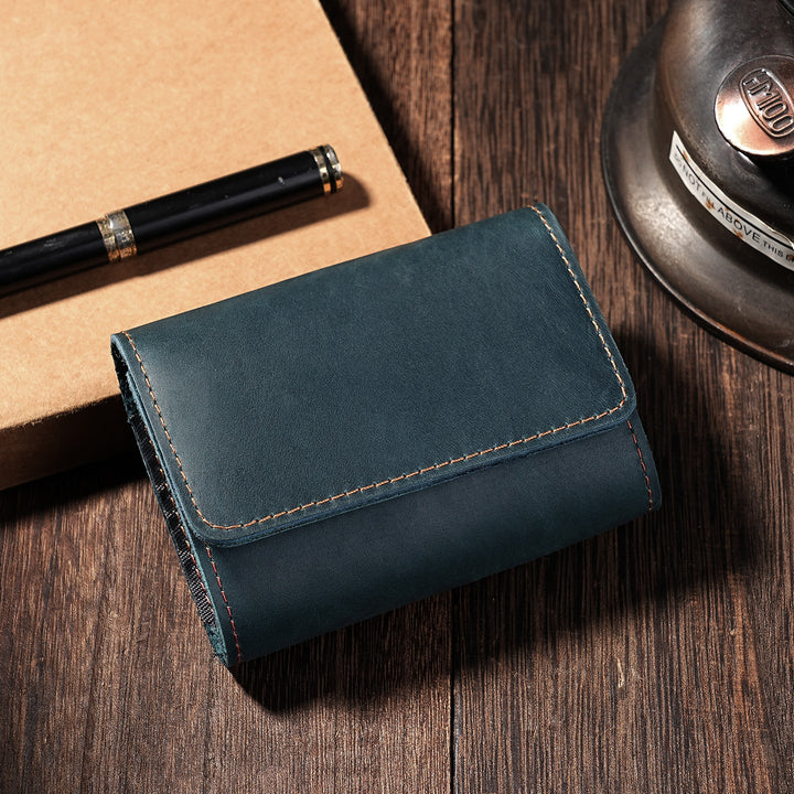Classic Leather Compartment Wallet