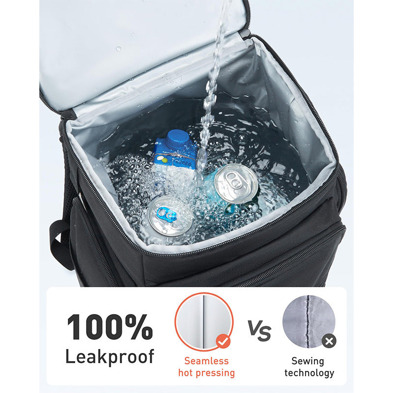 Women's multifunctional insulated cool and diaper backpack with large main compartment and organizer Kalsten