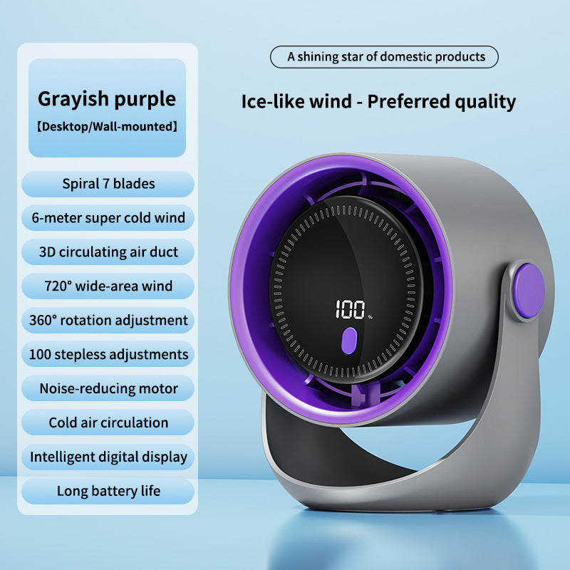 Unisex Digital Air Circulator Fan Kalsten