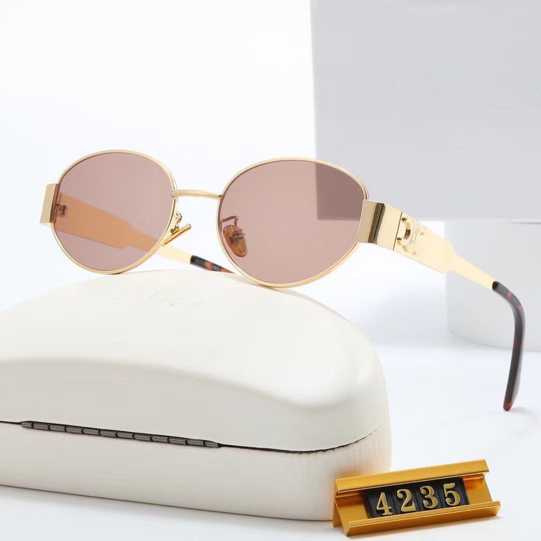 Women's exclusive oval-shaped designer sunglasses Kalsten
