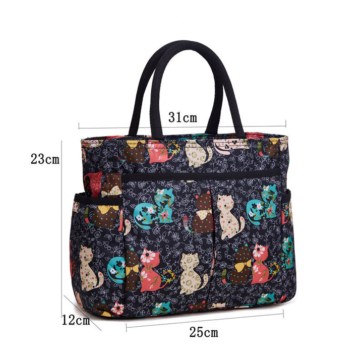 Stylish Multi-Pocket Tote Bag Kalsten