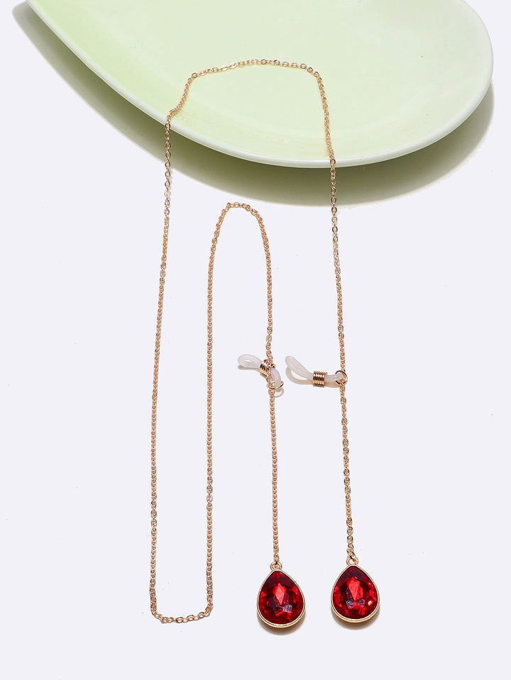 Elegant Teardrop Eyewear Chain Kalsten