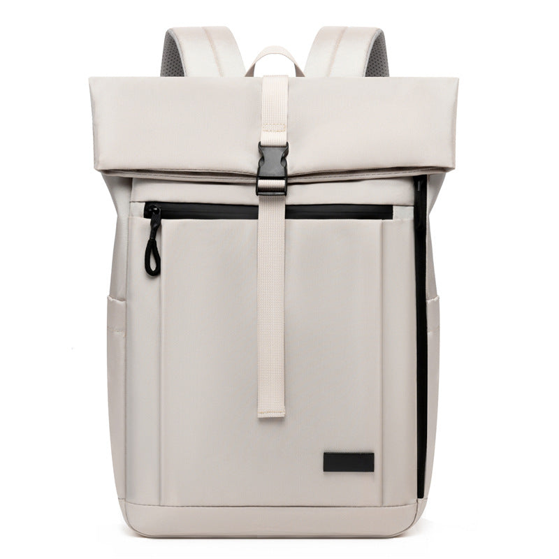 Roll-Top Laptop Backpack with Secure Closure Kalsten