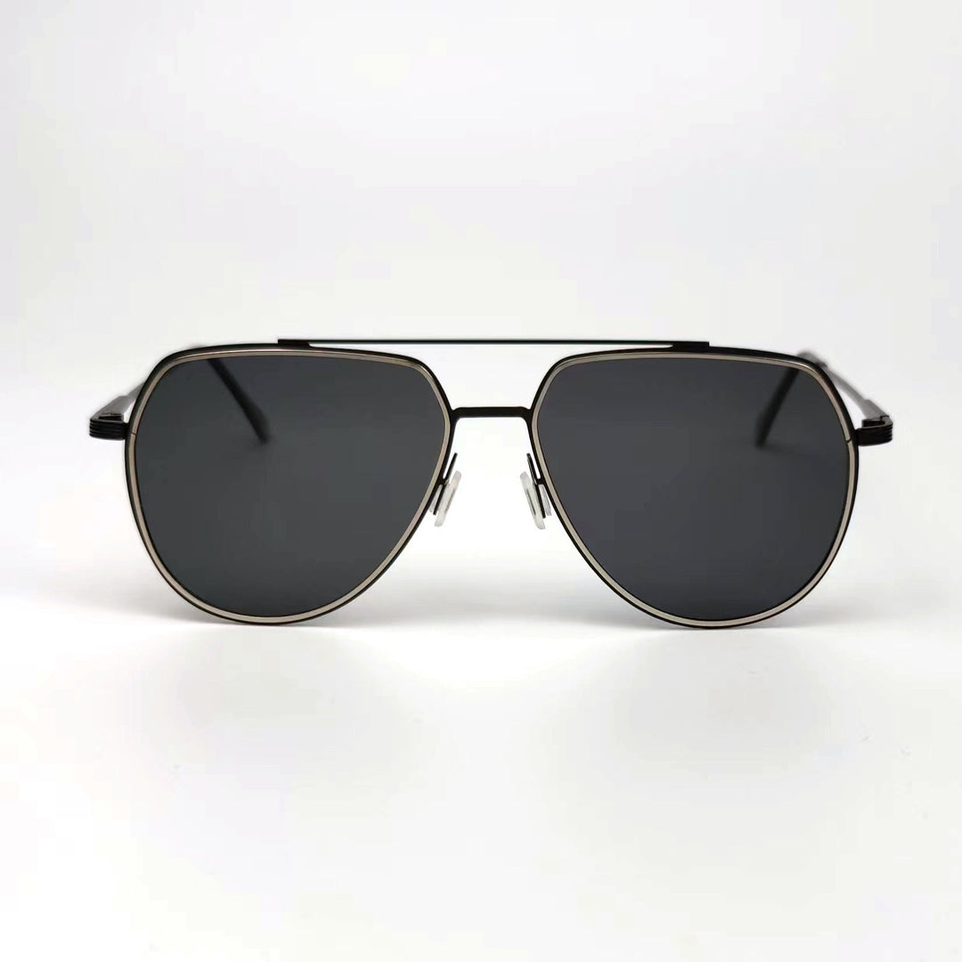 Men's elegant pilot sunglasses with polarizing lenses Kalsten