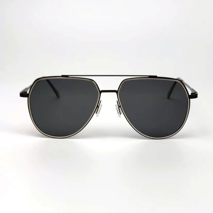 Men's elegant pilot sunglasses with polarizing lenses Kalsten