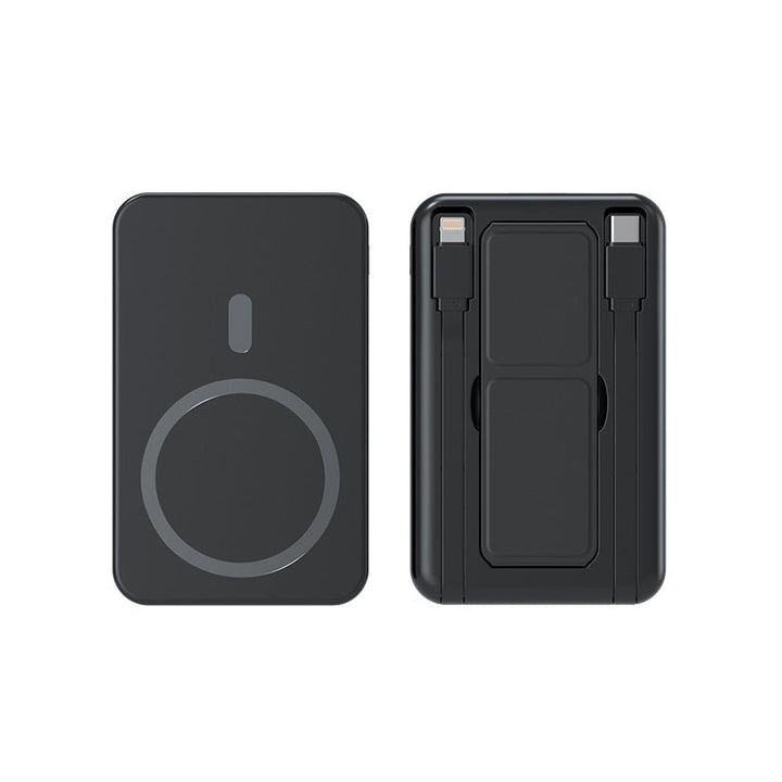 Wearable Wireless Powerbank with Integrated Usb Cables Kalsten