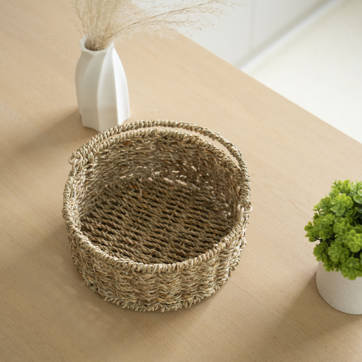 Versatile Woven Storage Basket Acalora