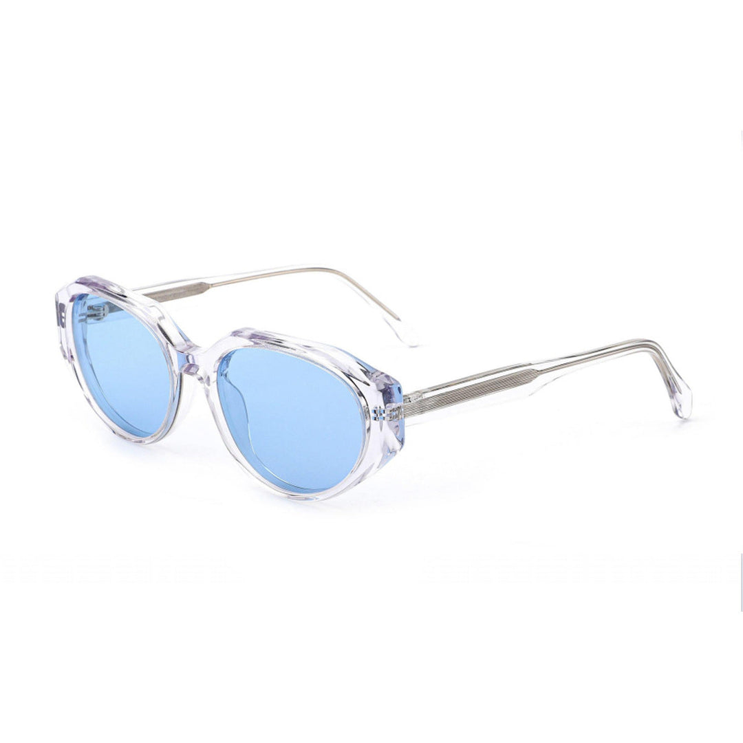 Women's sunglasses in a modern, transparent design with advanced Kalsten lenses