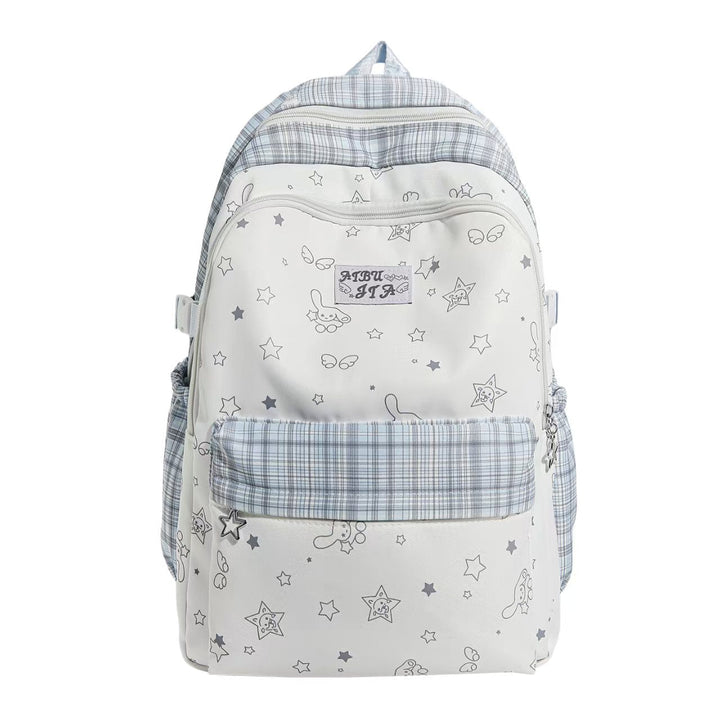Playful Patterned School Backpack Kalsten