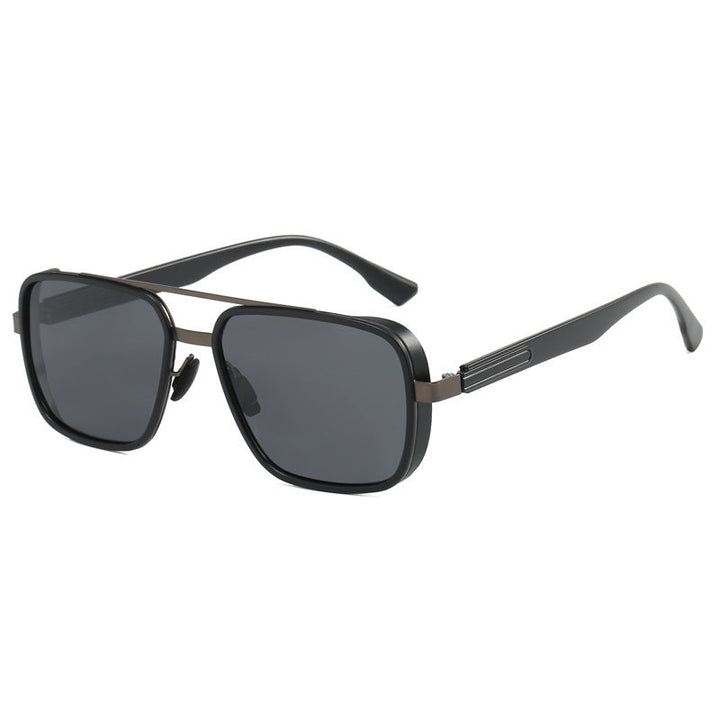 Ladies elegant square sunglasses with high-quality metal frame Kalsten