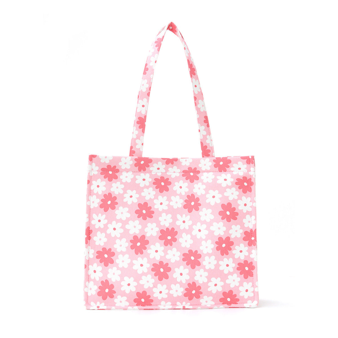 Trendy shopping bag with floral design Kalsten