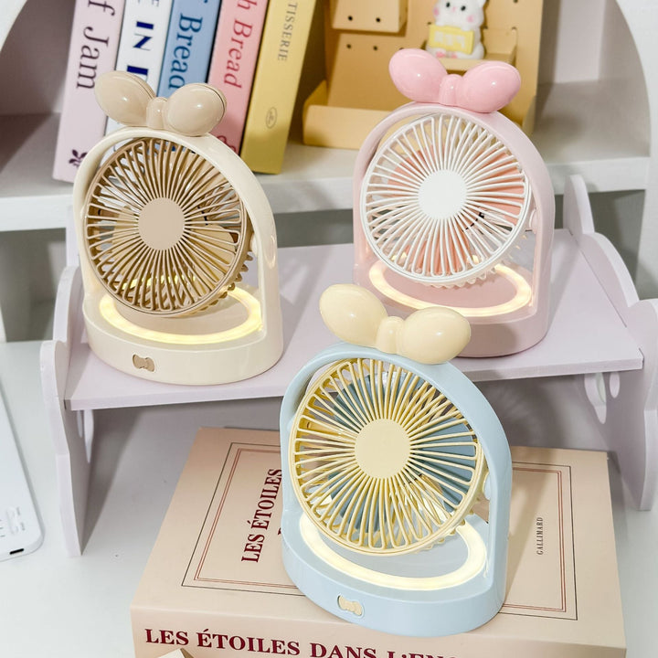 Unisex Portable Mini Fan in Elegant Flower Design Kalsten