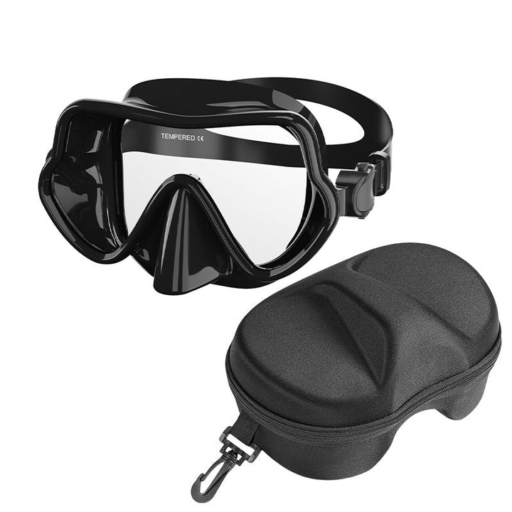 Diving mask with wide field of vision and comfortable wearing comfort Kalsten