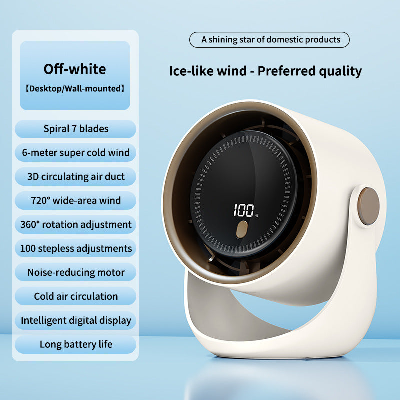 Unisex Digital Air Circulator Fan Kalsten