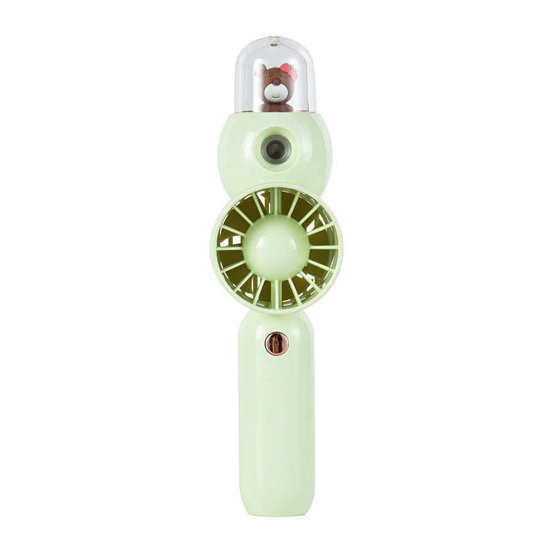 Ladies Portable Mini Hand Fan with Cute Animal Design Kalsten