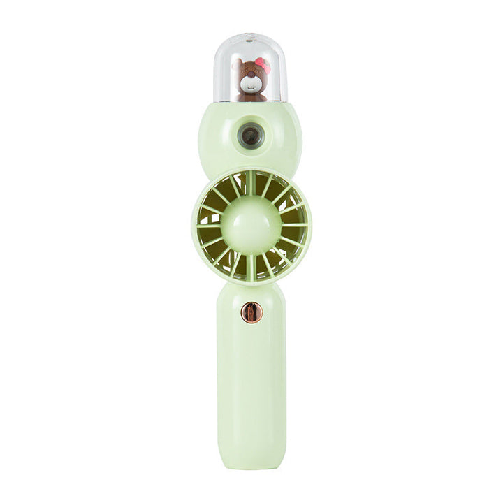 Ladies Portable Mini Hand Fan with Cute Animal Design Kalsten