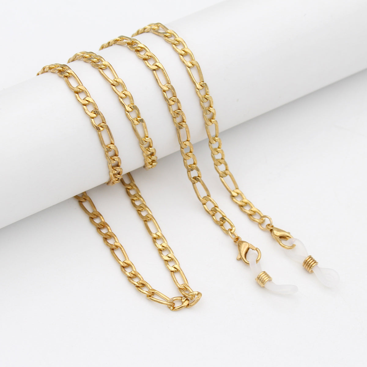 Elegant Pearl-Accented Eyewear Retainer Chain Acalora