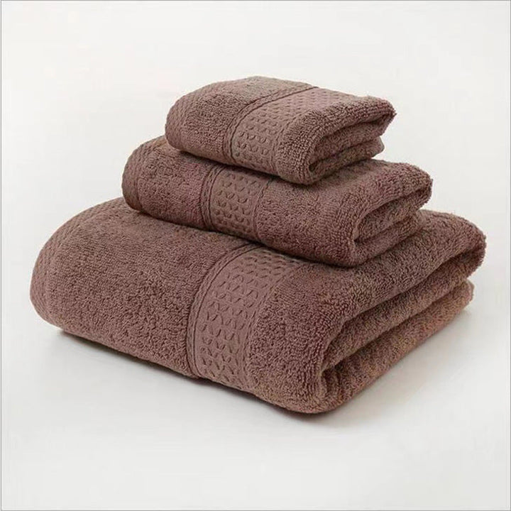 Terry Bath Towel Set with Elegant Structure Kalsten