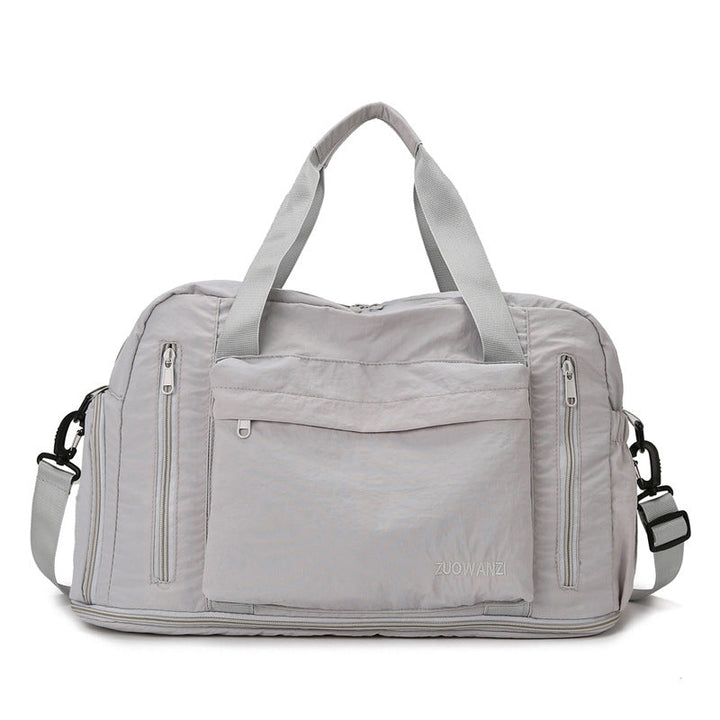 Sporty Shoulder Bag With Integrated Organization System Kalsten