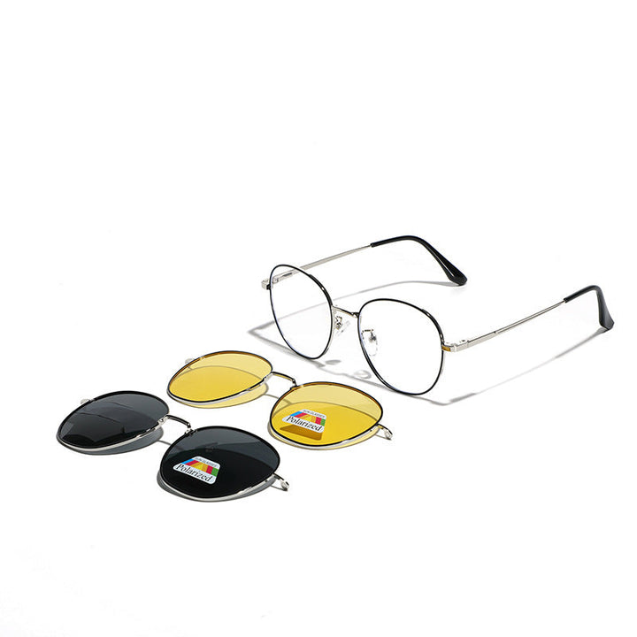 Women's fashionable glasses with interchangeable lenses Kalsten