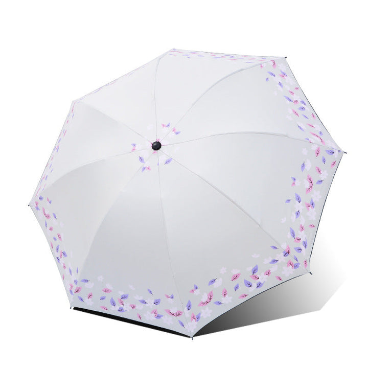 Women's Foldable Umbrella with Floral Finishes Kalsten