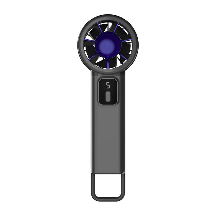 Women Portable Handheld Fan with Digital Display Kalsten