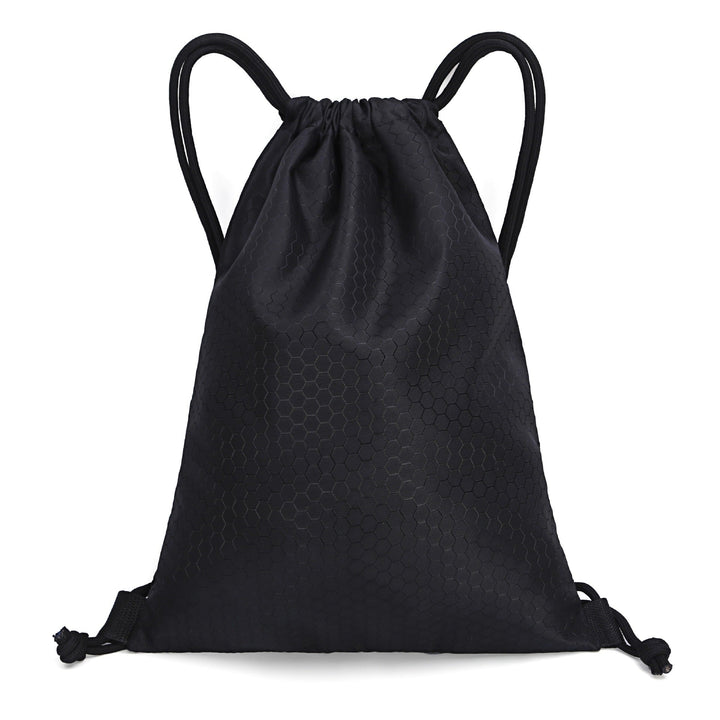 Honeycomb Texture Drawstring Backpack Kalsten