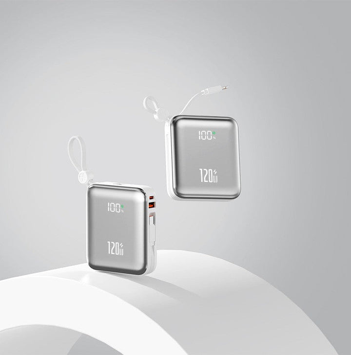Compact power bank with state-of-the-art quick charging function and digital display Kalsten
