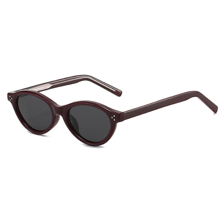Women Cat-Eye Sunglasses with elegant, transparent frame and UV400 protection Kalsten