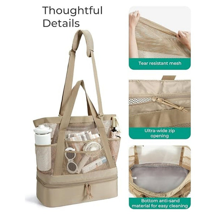 Cooler bag with multifunctional compartments Kalsten