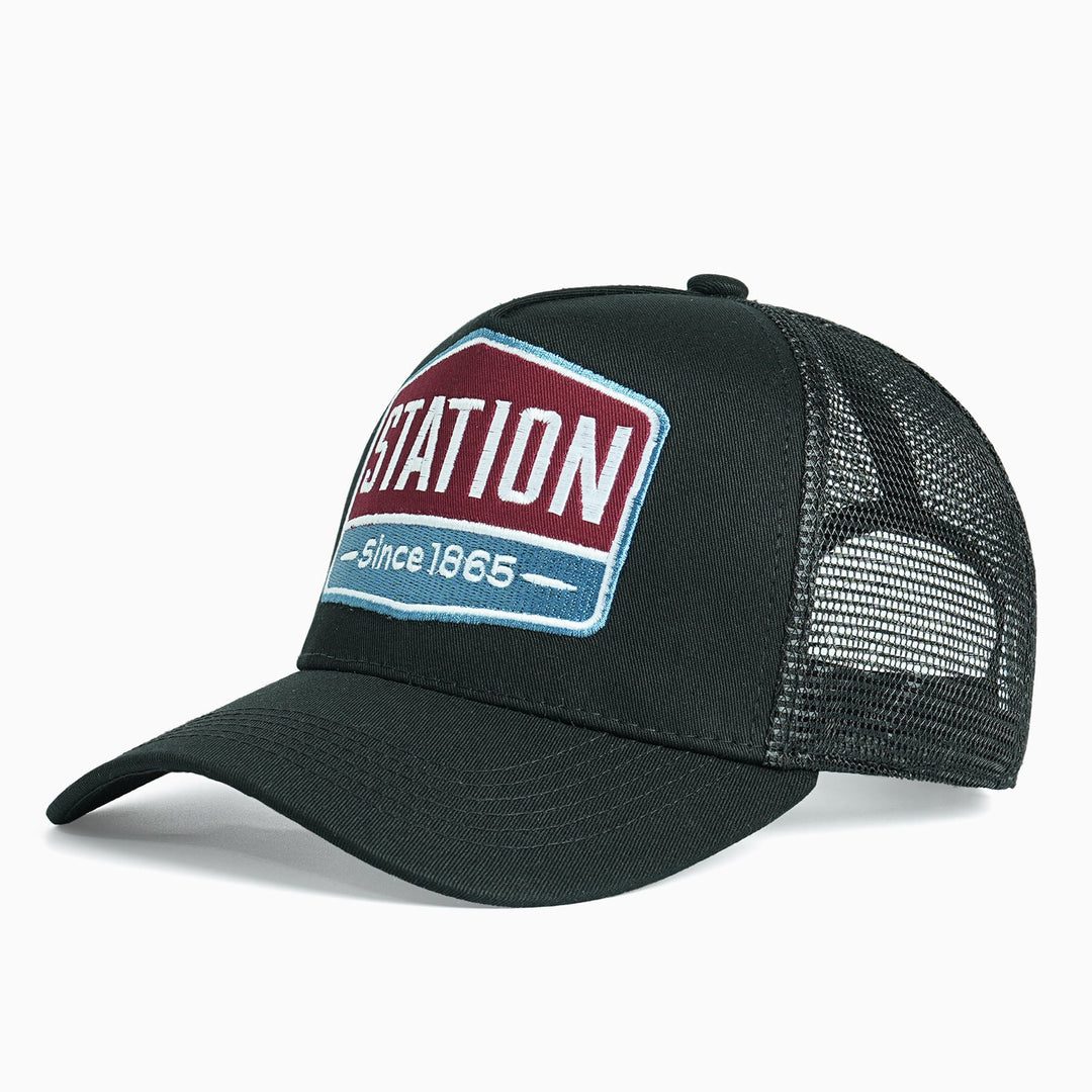 Women Breathable Trucker Cap with Vintage Design Kalsten