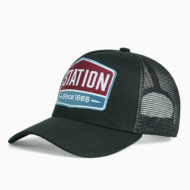 Women Breathable Trucker Cap with Vintage Design Kalsten