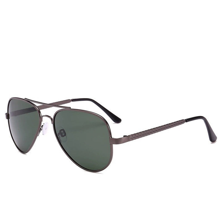 Men's Pilot Sunglasses with UV Protection and Trendy Metal Hinge Kalsten