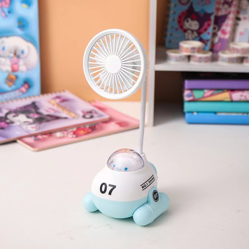Adorable Cartoon-Themed Desk Fan Kalsten