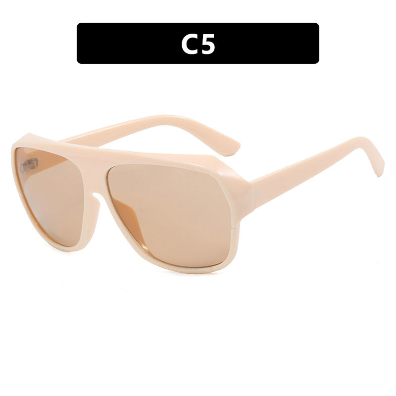 Ladies' fashionable oversized sunglasses with sporty design Kalsten