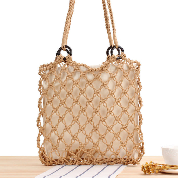 Fashionable Macrame Tote Bag Kalsten