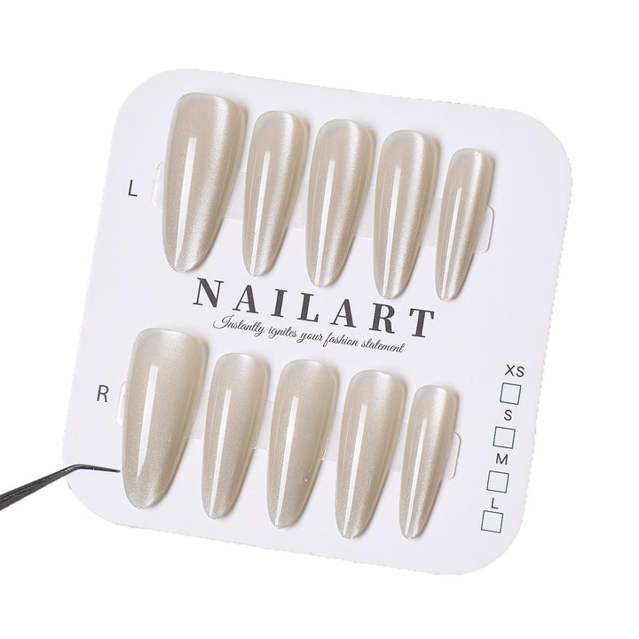 Artificial nail tips with elegant ombre effect Kalsten