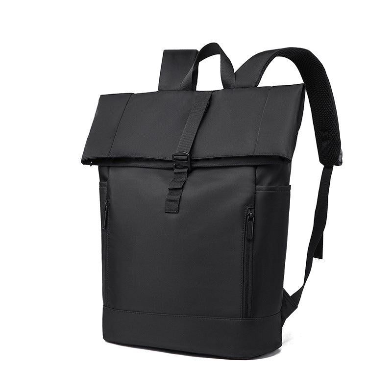 Urban Backpack with Modern Fold Closure and Versatile Compartments Kalsten