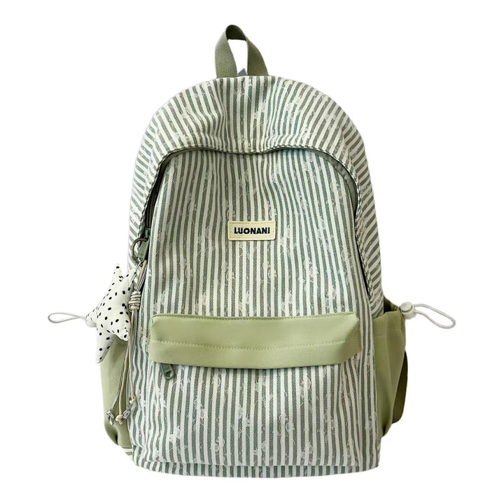 Lightweight Striped Casual Backpack Kalsten