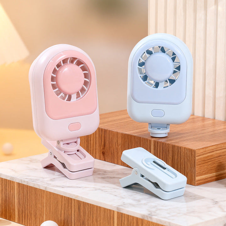 Women's Clip Fan with USB Connection and Flexible Mount Kalsten