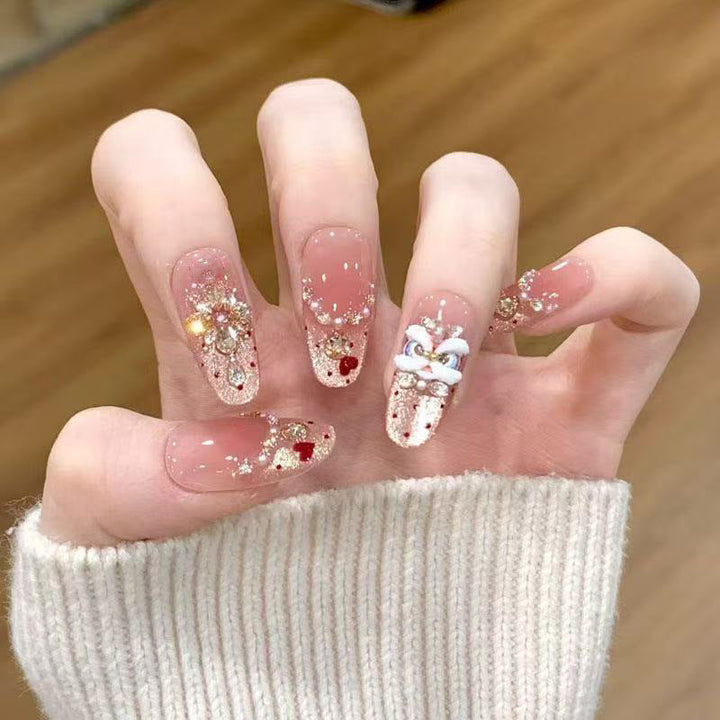 Luxury Decorative Press-On Nails Kalsten