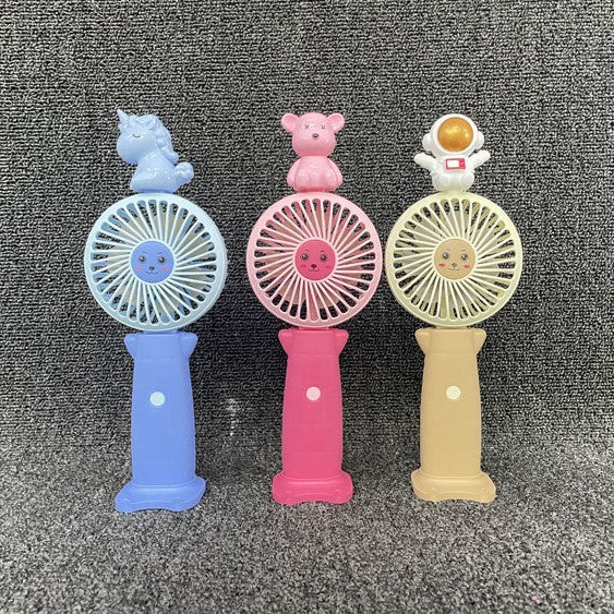 Unisex Portable Mini Hand Fan with Animal Figures Kalsten
