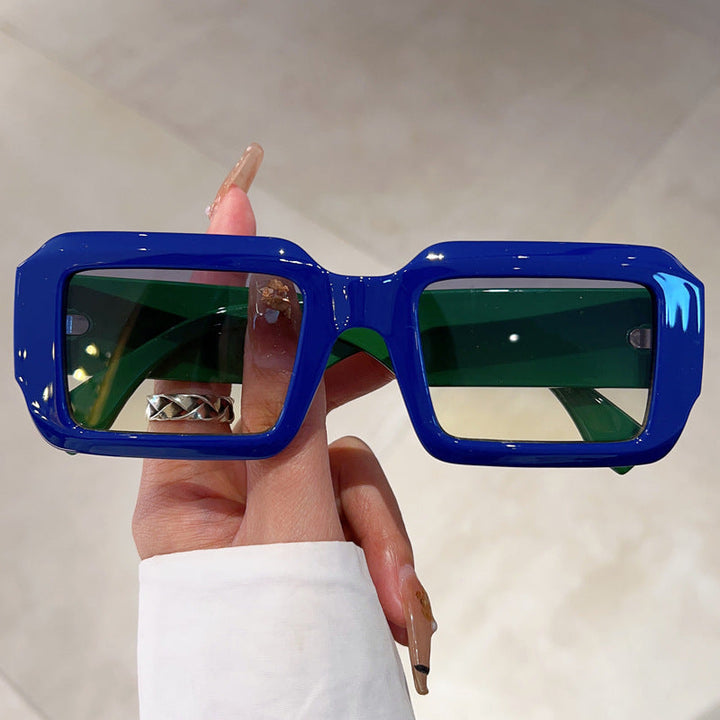 Ladies oversized square sunglasses with modern plastic frame Kalsten