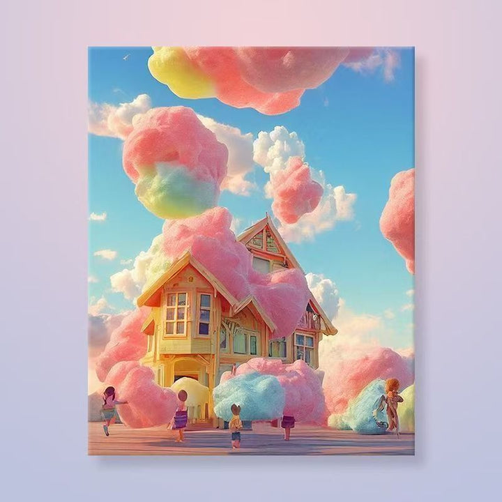 Whimsical Fantasy Landscape Canvas Art Kalsten