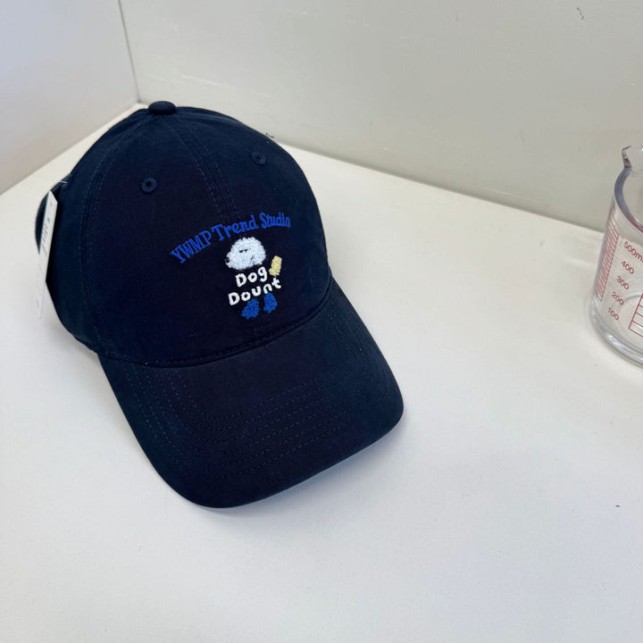 Unisex Embroidered Dog-Themed Baseball Cap Kalsten