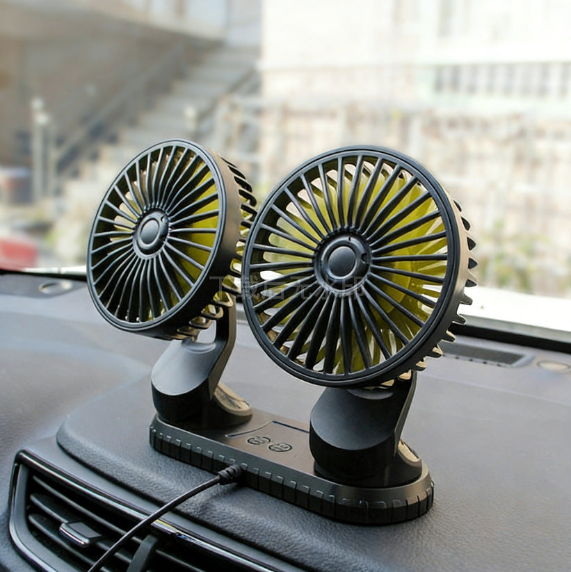 Dual-Head Car Air Circulation Fan Kalsten