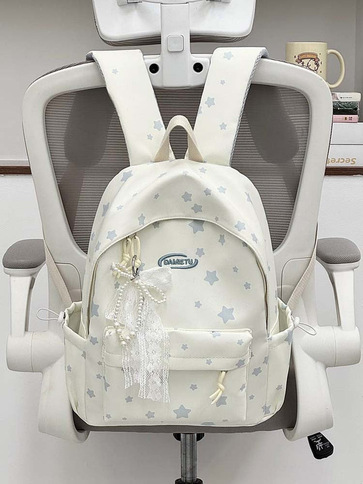 Star-Patterned Lightweight Backpack Kalsten