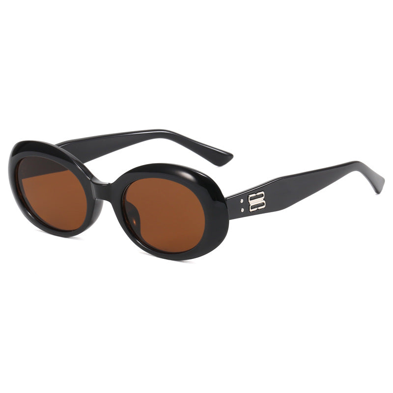 Women Retro-inspired Sunglasses with Wide Frame Kalsten